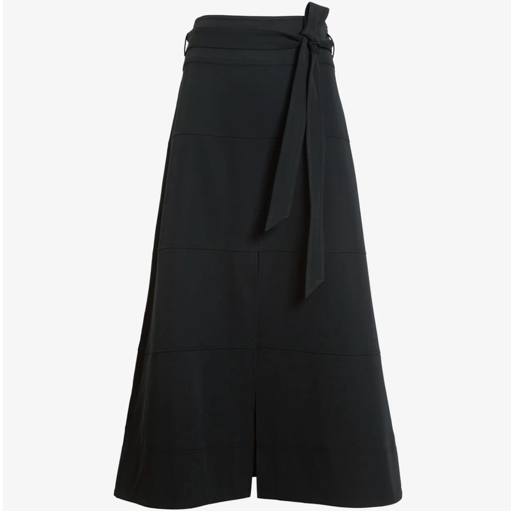 Tanya Taylor Black Asymmetrical Skirt - Picture 2 of 3